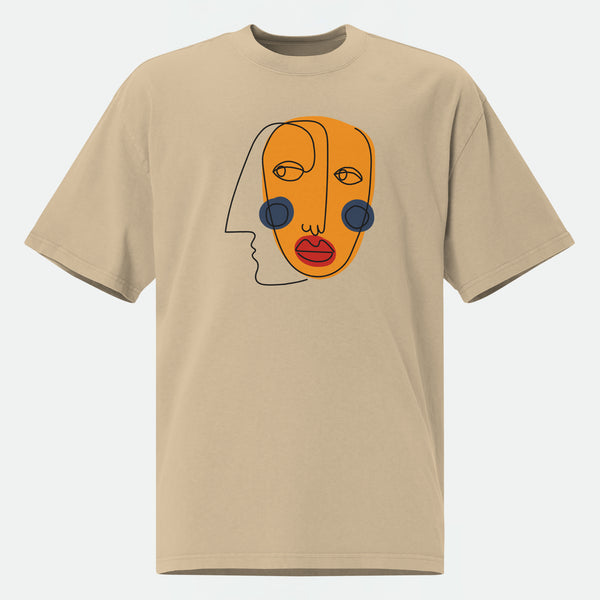 Dual Mood Oversized T-Shirt