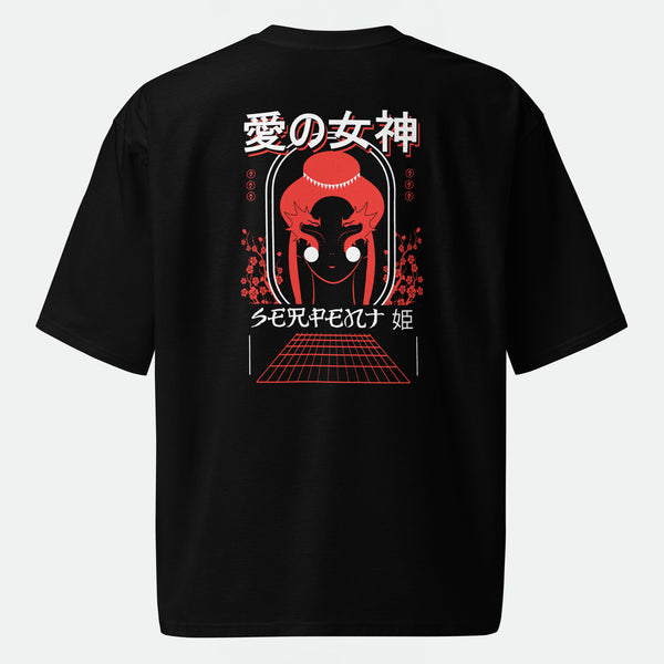 Goddess of the Red Gate Super Oversized T-Shirt