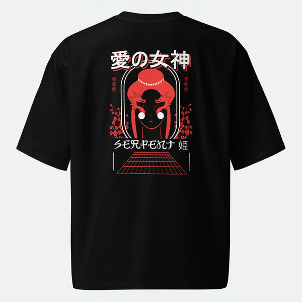 Goddess of the Red Gate Super Oversized T-Shirt