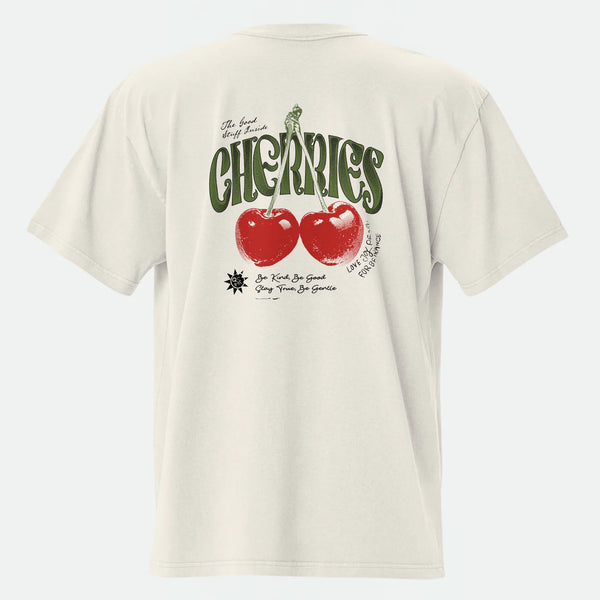 Cherry Mindset Oversized T‑Shirt