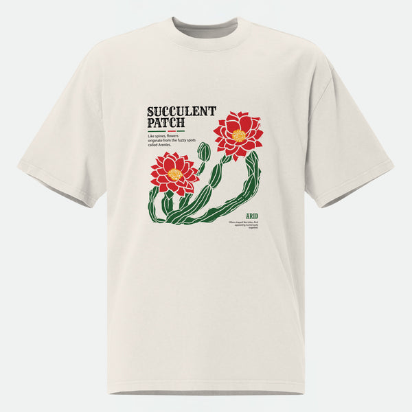 Succulent Patch Oversized T‑Shirt