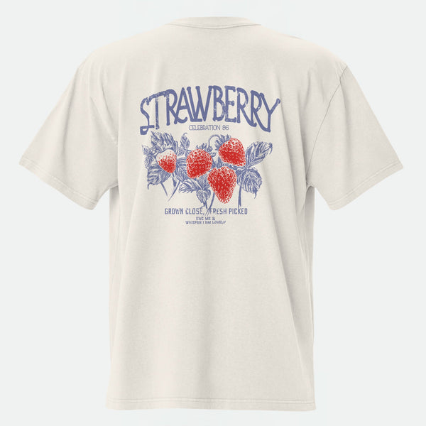 Berry Mood Oversized T-Shirt