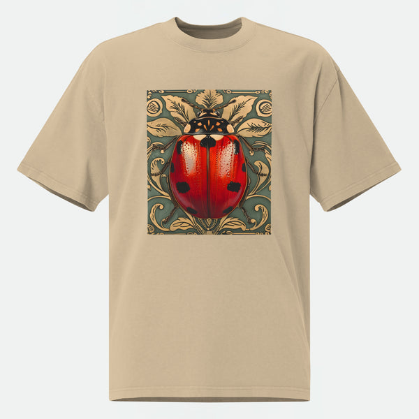 Lady Bug Bloom Oversized T-Shirt