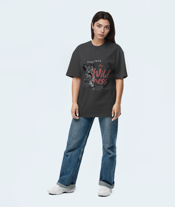 Wildness Instinct Oversized T‑Shirt