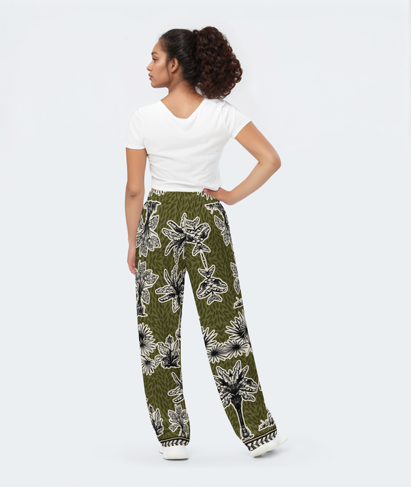 Botanical Bliss Wide-Leg Pant