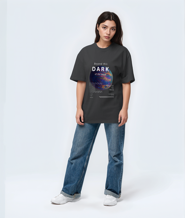 Moon Signal Oversized T-Shirt