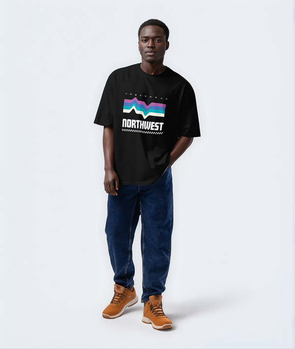 Northwest Pulse Oversized T‑Shirt