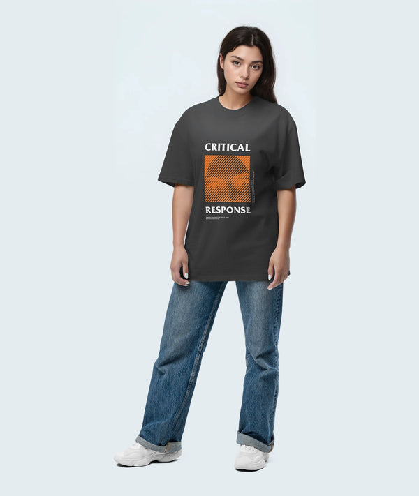 Critical Response Oversized T‑Shirt