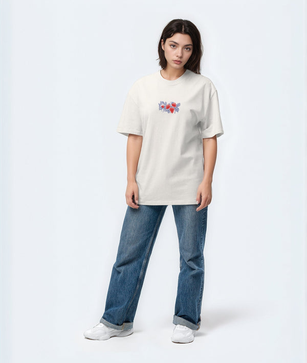 Berry Mood Oversized T-Shirt