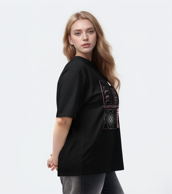 Spot the Errors Oversized T‑Shirt