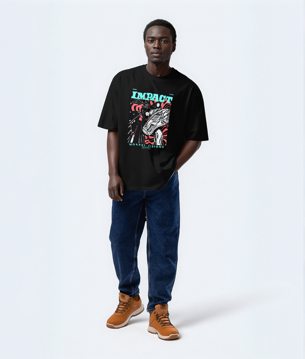 Warped Visions Oversized T-Shirt