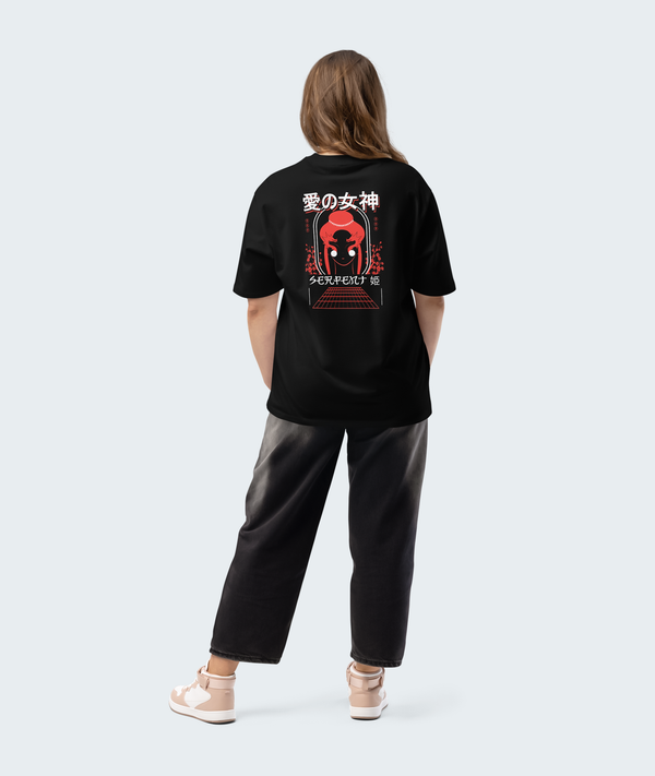 Goddess of the Red Gate Oversized T-Shirt