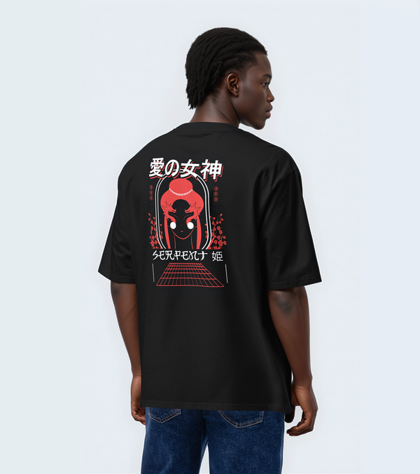 Goddess of the Red Gate Oversized T-Shirt