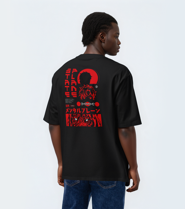 PLANE STATE Oversized T‑Shirt