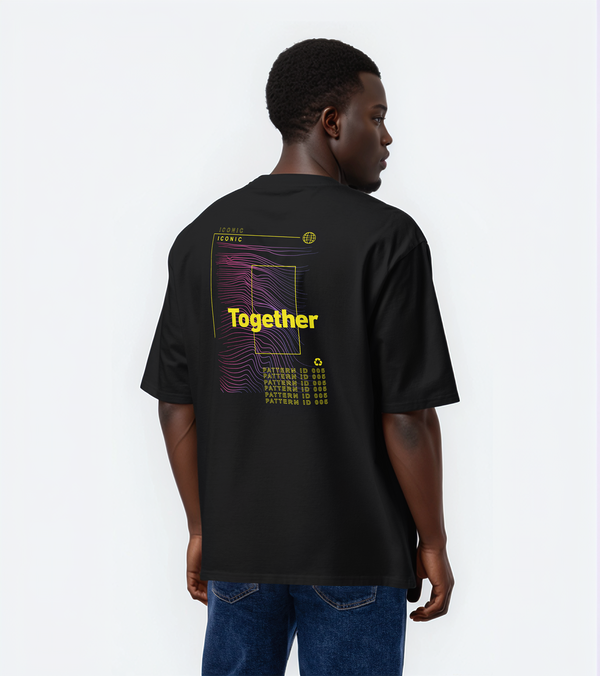 Glow Mode Oversized T‑Shirt