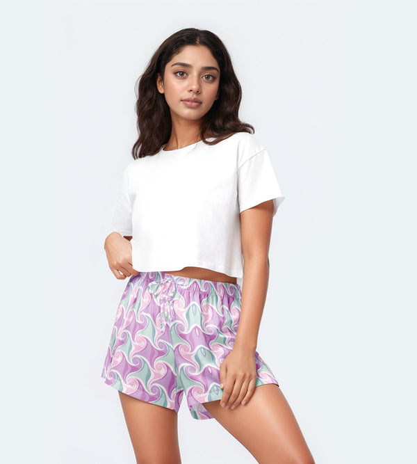 DreamSwirl Pajama Shorts