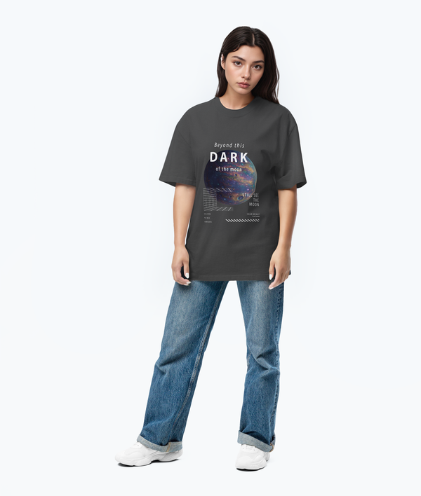Moon Signal Oversized T-Shirt