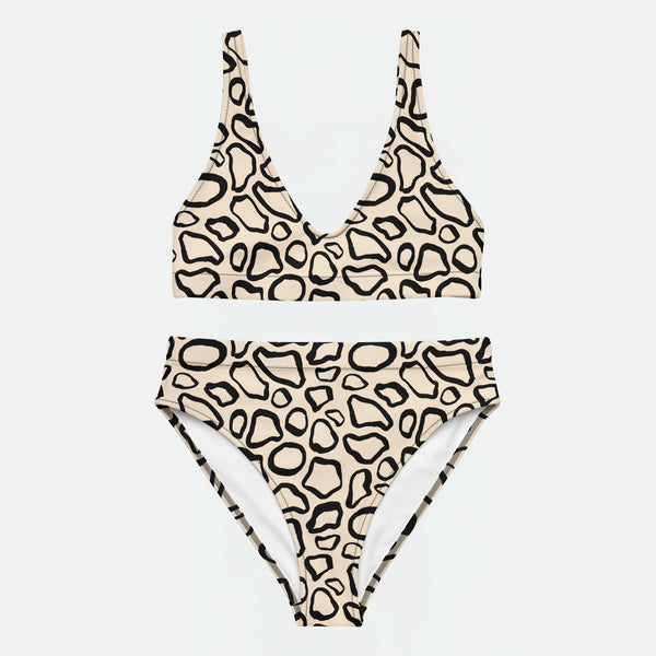 Wild Prowl High-Waisted Bikini Set
