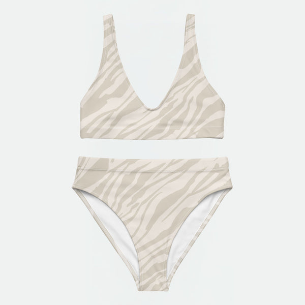 Sandstorm Chic High-Waisted Bikini Set
