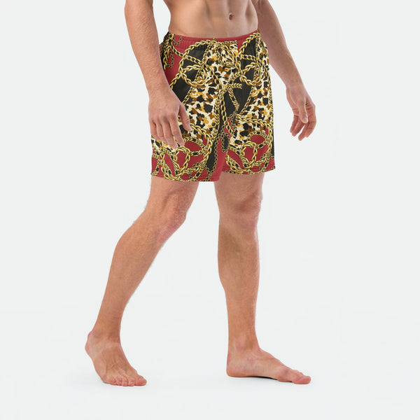 Baroque Chains Swim Trunks
