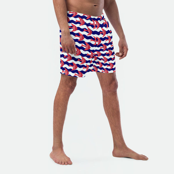 Coral Drift Swim Trunks