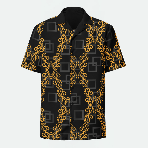 Noir Regal Button Shirt