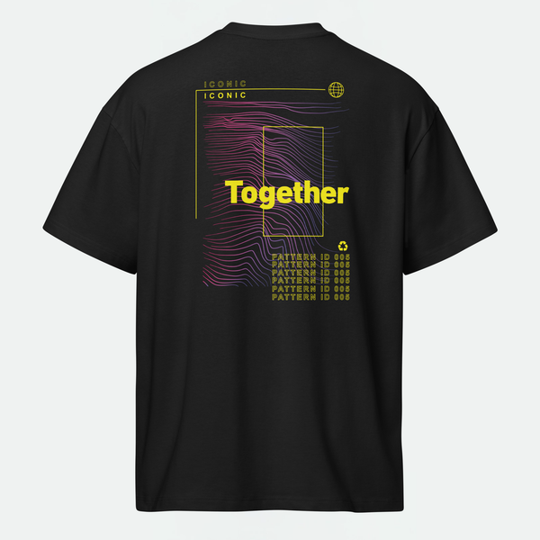 Glow Mode Oversized Box T‑Shirt