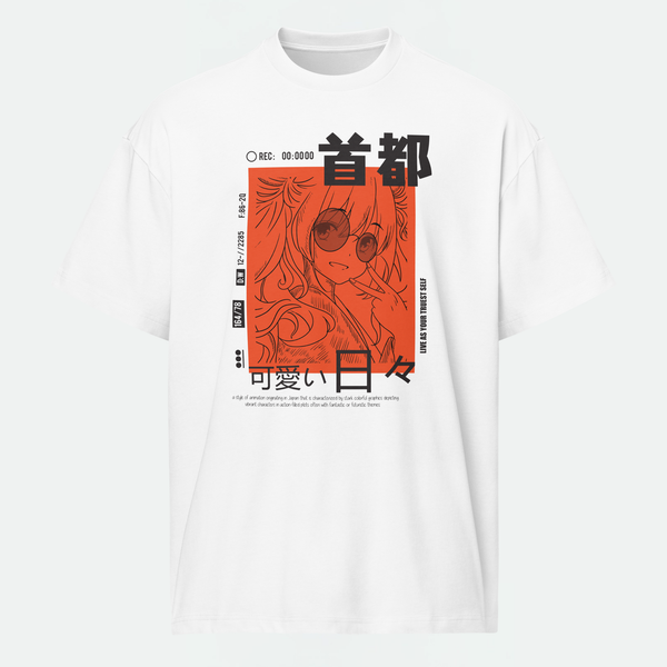 Tokyo Cutie Days oversized Box T-Shirt